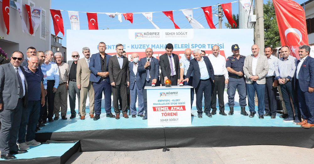 Esentepe-Kuzey Mahalleleri Spor Tesisi Körfez’e çok yakışacak