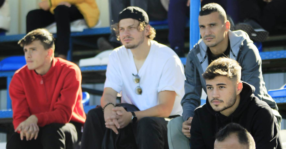 Önce Kocaeli Stadı’nı gezdiler ardından gençlerin maçına gittiler