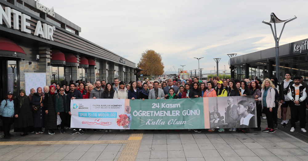 İzmit Belediyesi öğretmenlerimizi unutmadı