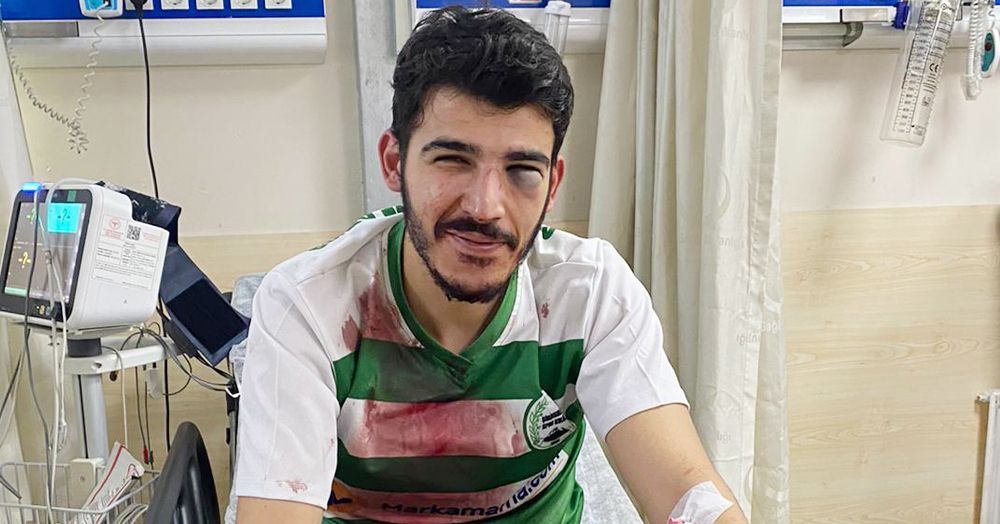 Şirinsporlu Mustafa Altıntaş ucuz kurtuldu!