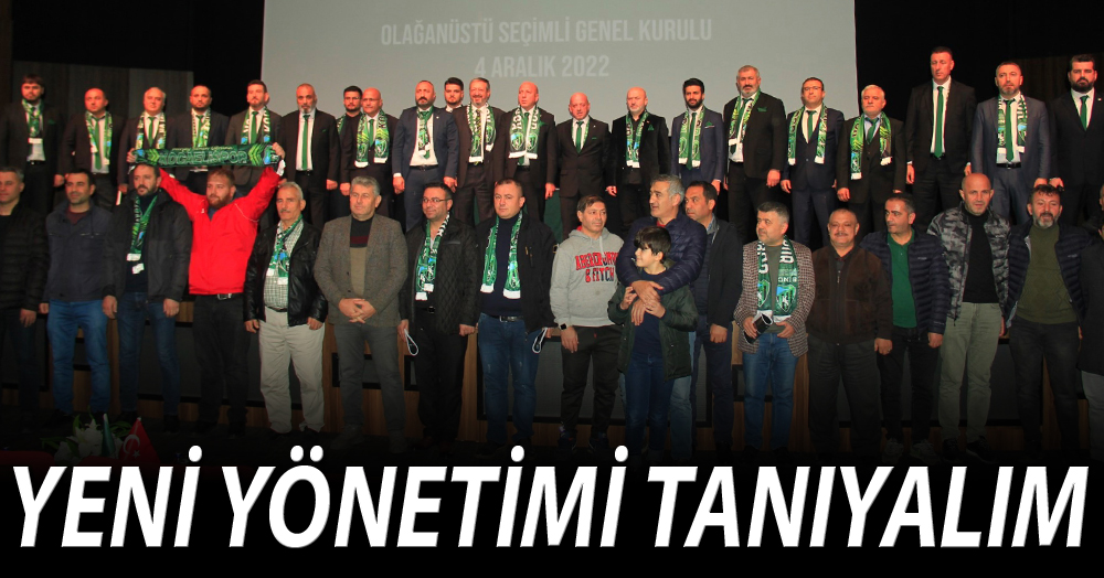 Kocaelispor'da yeni yönetimi tanıyalım