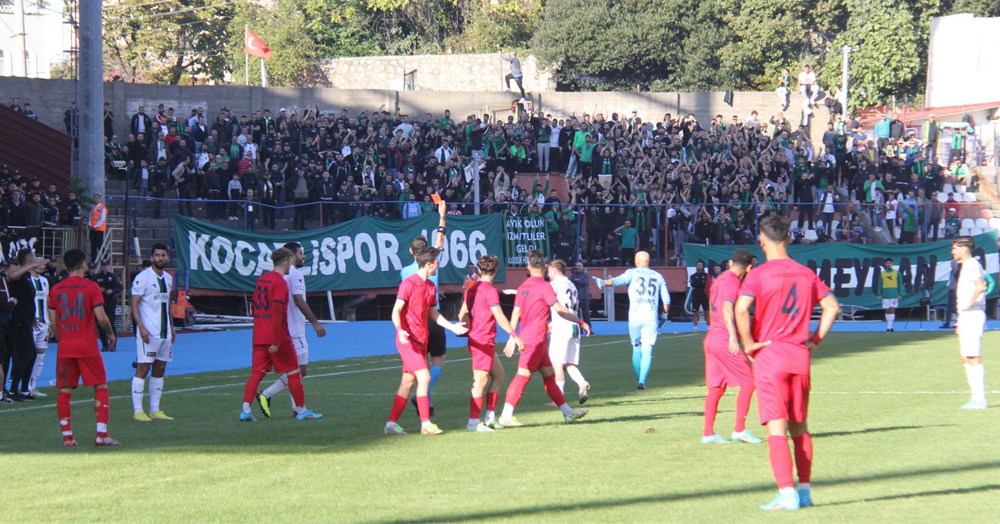 3 kez eksik kaldık, bol bol sarı kart gördük!