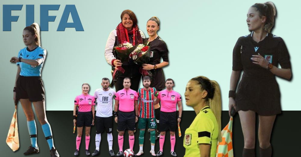 Kocaeli hakemliği için tarihi olay! Arzu Görgün FIFA hakemi oldu