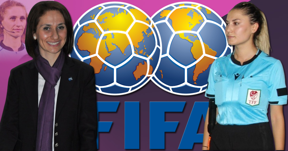 Eski FIFA hakemi Seçim Demirel, yeni FIFA hakemi Arzu Görgün’ü kutladı