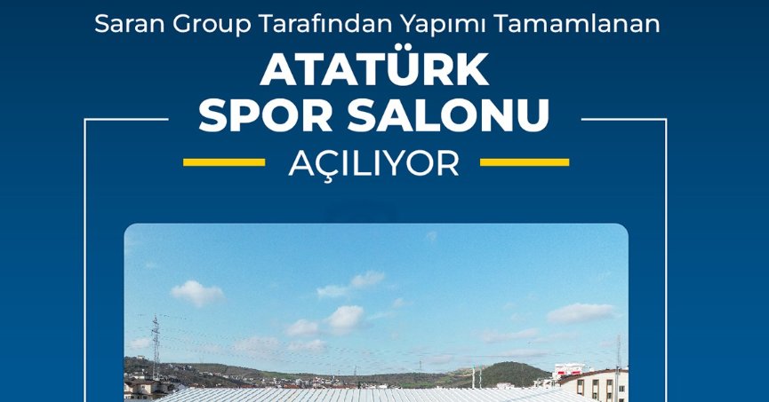 Atatürk Spor Salonu açılıyoooor!