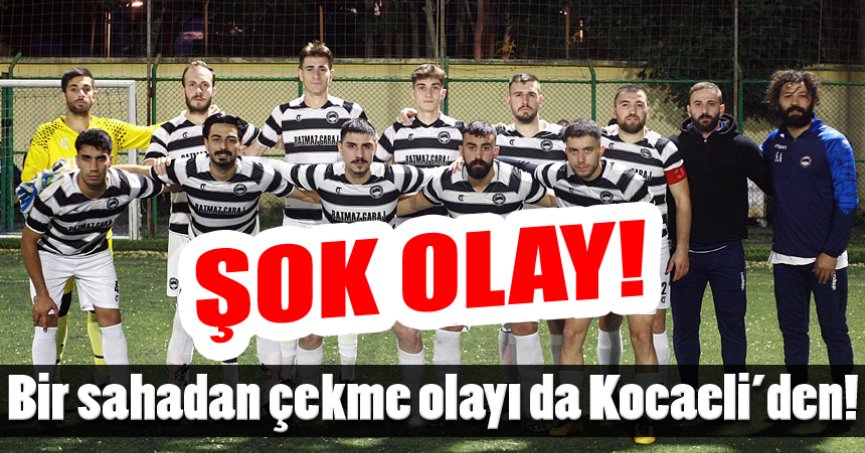 İhsaniyespor da sahadan çekildi!