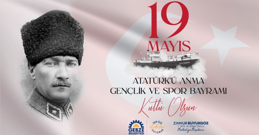 Gebze Belediyesi 19 Mayıs'ı kutladı