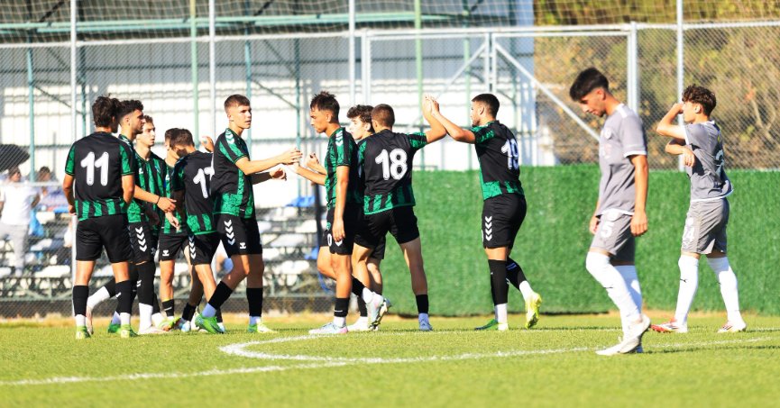 Gençlerin çatır çatır geçen maçında kazanan yok! “1-1”