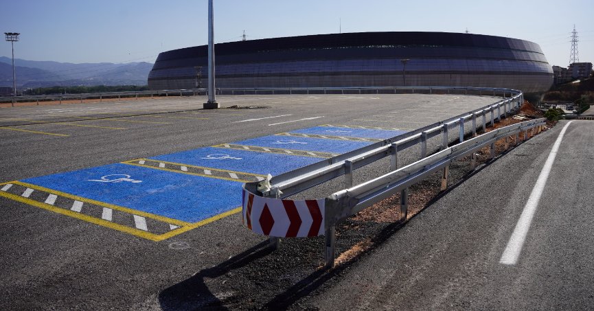 Kocaeli Stadı’nın arkasına yapılan otoparklar nefes aldırdı