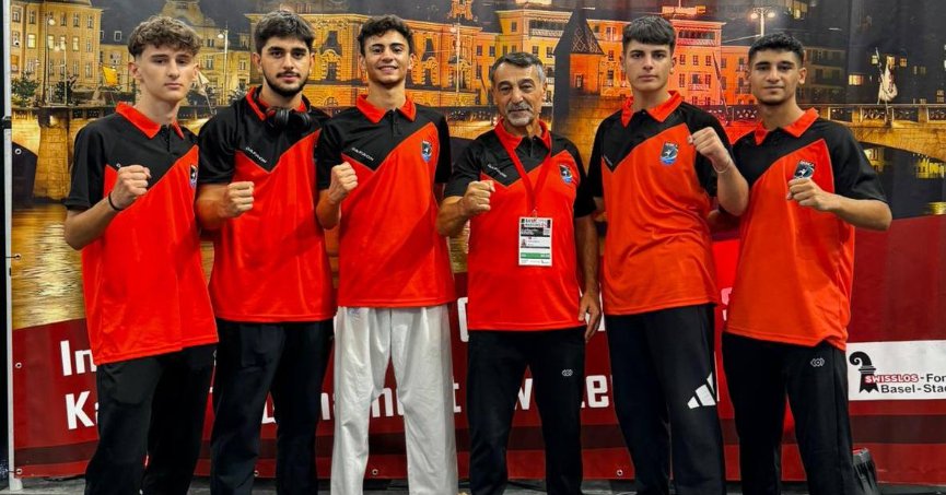 DARES’in karatecileri Basel’de şov yaptı!