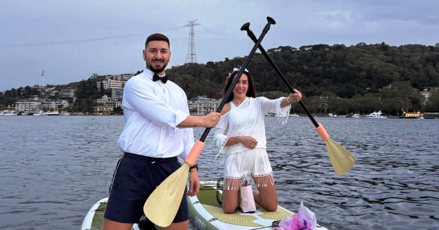 Yok böyle evlilik teklifi!