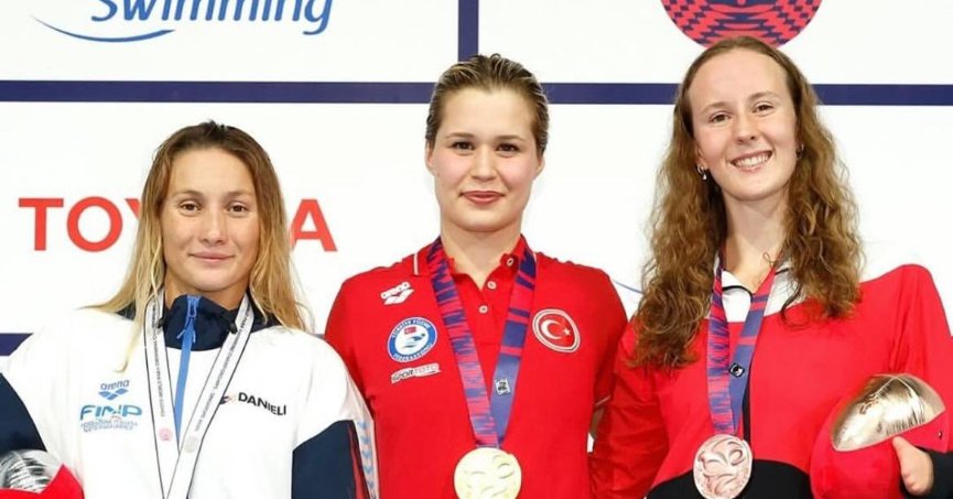 Milli Para yüzücü Defne Kurt'tan müthiş başarı!