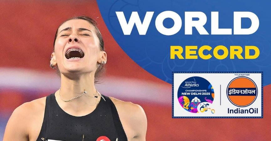 O bir dünya rekortmeni! Aysel Önder!