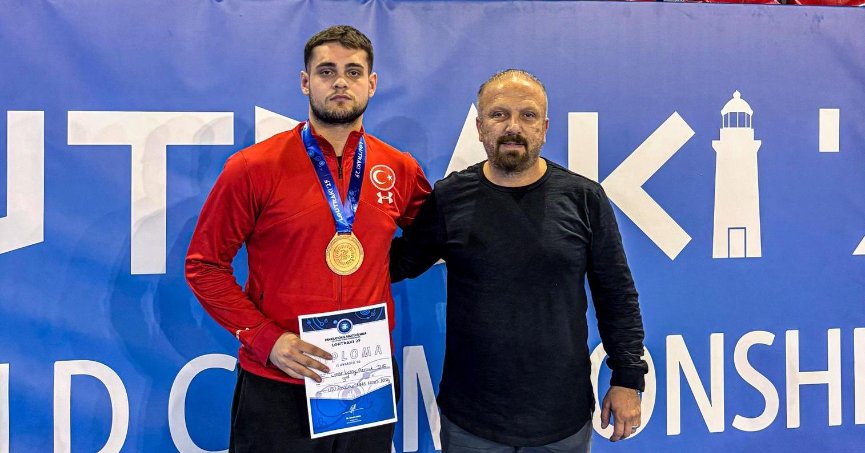 Çınar Kutay Pamuk Yunanistan’da bronzu kaptı!