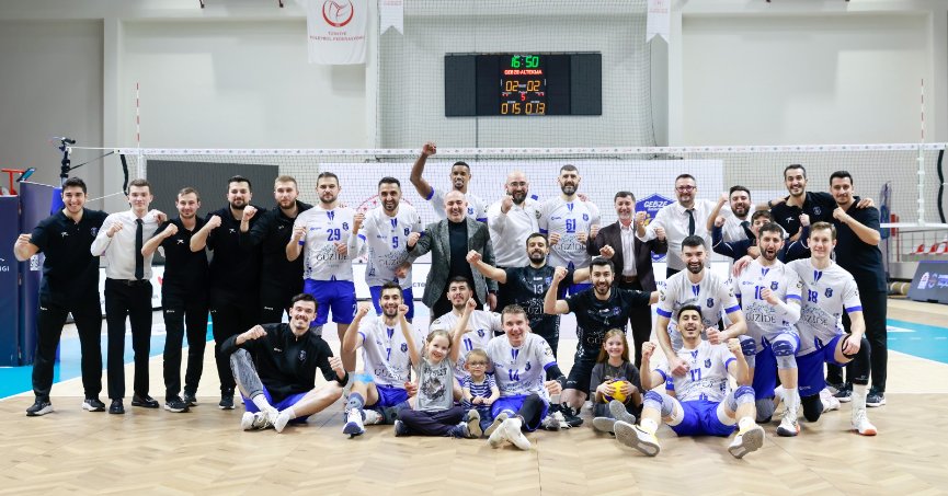 Gebze Belediyesi Voleybol’dan tarihi dönüş! “3-2”