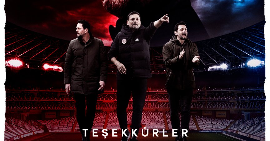 Antalyaspor’da teknik direktör Erol Bulut ile yollar ayrıldı