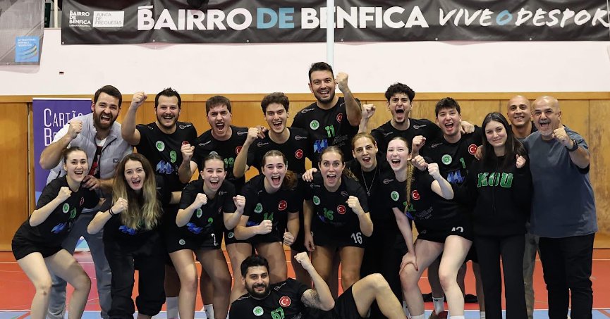 Kocaeli Üniversitesi korfbol takımına HELAL OLSUN! 