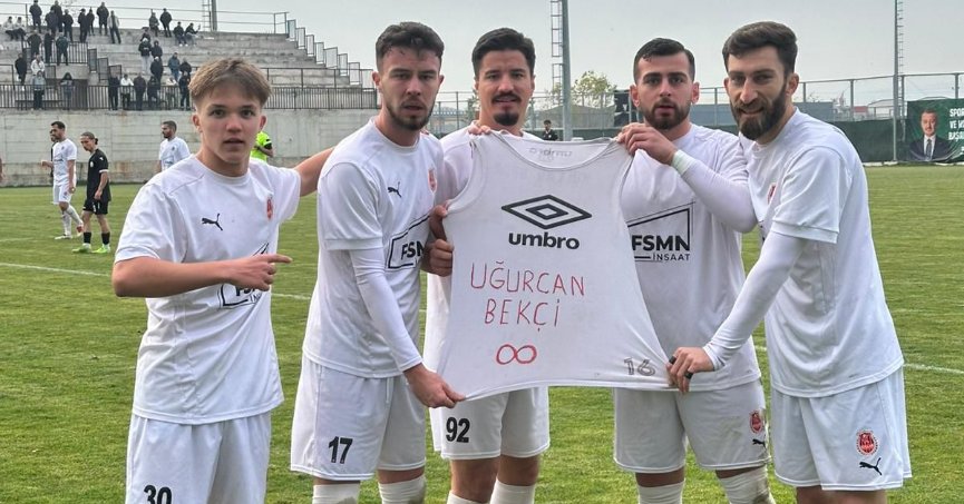Kullarsporlu futbolculardan Uğurcan Bekçi’ye selam var!