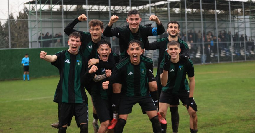 Fener de Kocaelispor'a engel olamadı! Gençler zımba gibi!