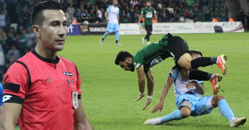 Kocaelispor’u doğramıştı! Gaziantep maçını Fatih Tokail yönetecek!