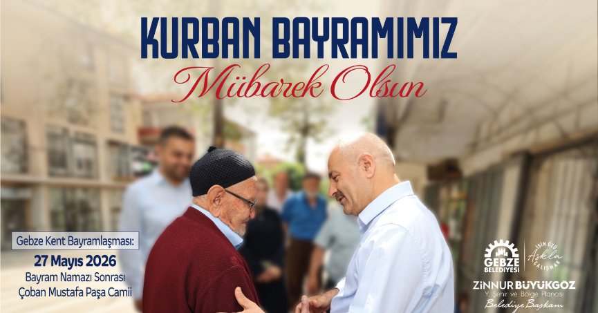 Zinnur Büyükgöz’den Kurban Bayramı mesajı