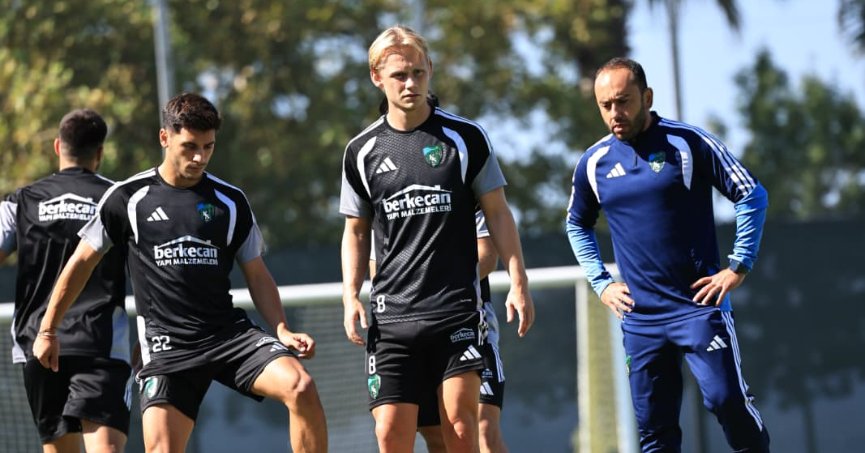 Gulliksen, Kocaelispor’daki ilk antrenmanına çıktı
