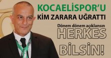 Kulübü zarara uğratanları HERKES BİLSİN!