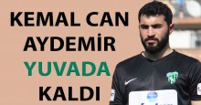 Kemal Can yuvada kaldı