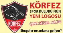 Körfez Spor Kulübü’nün yeni logosu güzel oldu