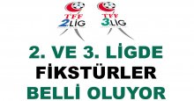2. ve 3. Lig’de fikstür günü