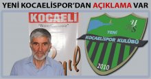 Yeni Kocaelispor'dan açıklama var