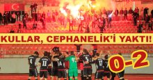 Kullarspor, Cephanelik’i YAKTI! “0-2”