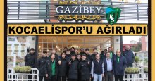 Gazibey Baklavaları, Kocaelispor’u konuk etti