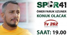 Spor41'in konuğu Ömer Faruk Uzuner olacak