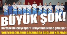 BÜYÜK ŞOK… Kartepe Belediyespor finallere gitmiyor! 
