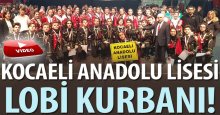Kocaeli Anadolu Lisesi’ne yazık ettiler! (Video)