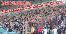 Gölcük İlçe Stadı'nda tek bir boş koltuk bile kalmasın!