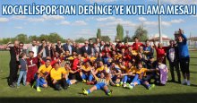 Kocaelispor’dan Belediye Derince’ye tebrik