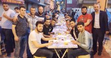 Paşa mahallesi iftarda bir araya geldi