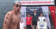 Şampiyon yüzücü Çağatay güven verdi: Devamı gelecek!