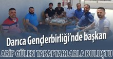 Arif Gülen, Darıcalı taraftarlarla bir araya geldi