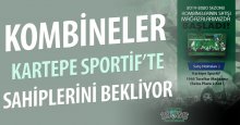 Kombineler Kartepe Sportif’te sahiplerini bekliyor