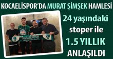 Kocaelispor’dan Murat Şimşek hamlesi