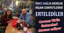 Önce sağlık dediler, cemiyetlerini ertelediler!