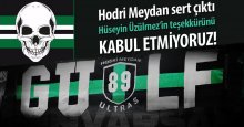 Hodri Meydan sert çıktı: Hüseyin Üzülmez’in teşekkürünü KABUL ETMİYORUZ!