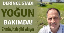 Belediye Derince’nin stadı yoğun BAKIMDA!