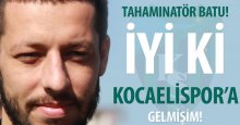 Tahaminatör Batuhan: İyi ki Kocaelispor’a gelmişim!