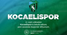 Kasapoğlu’ndan Kocaelispor’a kutlama paylaşımı