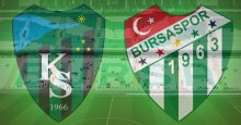 Kocaelispor ile Bursaspor’un kaderi ortak!
