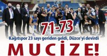 Kağıtspor’dan mucize geri dönüş! Tam 23 sayıdan! “71-73”